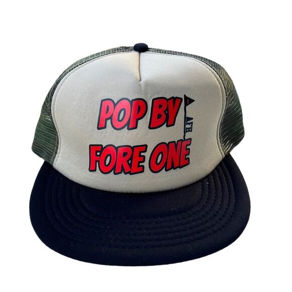 Trucker Hat Golf Cap OS One Size Funny District Snapback Pop by Fore Camo Y2K - Picture 4 of 12